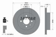 92135303 Brzdový kotúč Shoe Kit Pro TEXTAR