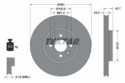 92149503 Brzdový kotúč Shoe Kit Pro TEXTAR