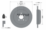 92150803 Brzdový kotúč Shoe Kit Pro TEXTAR