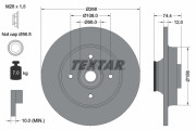 92168703 Brzdový kotúč Shoe Kit Pro TEXTAR