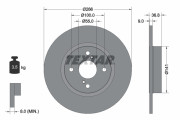 92169203 Brzdový kotúč Shoe Kit Pro TEXTAR