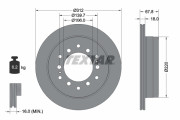 92170103 Brzdový kotúč Shoe Kit Pro TEXTAR