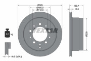 92172803 Brzdový kotúč Shoe Kit Pro TEXTAR