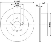 92172903 Brzdový kotúč Shoe Kit Pro TEXTAR