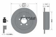 92202703 Brzdový kotúč Shoe Kit Pro TEXTAR