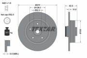 92237203 Brzdový kotúč Shoe Kit Pro TEXTAR