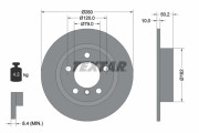 92238703 Brzdový kotúč Shoe Kit Pro TEXTAR