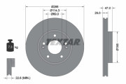 92290503 Brzdový kotúč Shoe Kit Pro TEXTAR