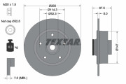 92295203 Brzdový kotúč Shoe Kit Pro TEXTAR