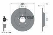 92296303 Brzdový kotúč Shoe Kit Pro TEXTAR