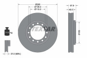 92317703 Brzdový kotúč Shoe Kit Pro TEXTAR