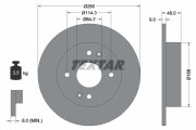 92320203 Brzdový kotúč Shoe Kit Pro TEXTAR