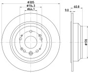 92321803 Brzdový kotúč Shoe Kit Pro TEXTAR