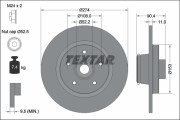 92329403 Brzdový kotúč Shoe Kit Pro TEXTAR