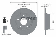 92335803 Brzdový kotúč Shoe Kit Pro TEXTAR