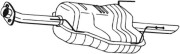 185-605 Koncový tlmič výfuku BOSAL