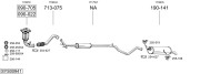 SYS00941 Výfukový systém BOSAL
