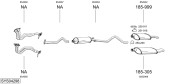 SYS04298 Výfukový systém BOSAL
