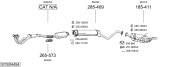 SYS04454 Výfukový systém BOSAL