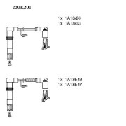 220K200 Sada zapaľovacích káblov BREMI