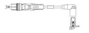 6A98E60 Zapaľovací kábel BREMI