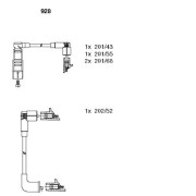 928 Sada zapaľovacích káblov BREMI