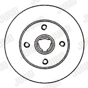 561413J Brzdový kotúč JURID