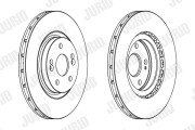 561686J Brzdový kotúč JURID
