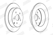 562415JC Brzdový kotúč JURID