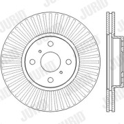 562452J Brzdový kotúč JURID