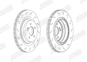 563093JC-1 Brzdový kotúč JURID