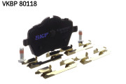 VKBP 80118 Sada brzdových platničiek kotúčovej brzdy SKF