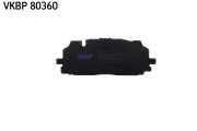 VKBP 80360 Sada brzdových platničiek kotúčovej brzdy SKF