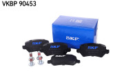 VKBP 90453 Sada brzdových platničiek kotúčovej brzdy SKF