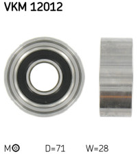 VKM 12012 Napínacia kladka ozubeného remeňa SKF