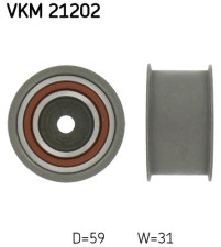 VKM 21202 Obehová/vodiaca kladka ozubeného remeňa SKF