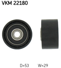 VKM 22180 Obehová/vodiaca kladka ozubeného remeňa SKF