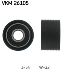 VKM 26105 Vratná/vodicí kladka, ozubený řemen SKF