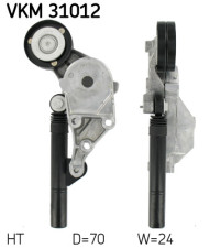 VKM 31012 Napínacia kladka rebrovaného klinového remeňa SKF