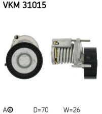 VKM 31015 Napínacia kladka rebrovaného klinového remeňa SKF