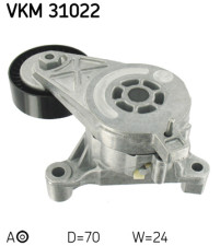 VKM 31022 Napínacia kladka rebrovaného klinového remeňa SKF