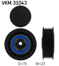 VKM 31043 Napínacia kladka rebrovaného klinového remeňa SKF