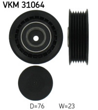 VKM 31064 Napínacia kladka rebrovaného klinového remeňa SKF