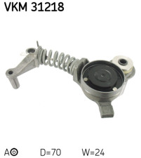 VKM 31218 Napínacia kladka rebrovaného klinového remeňa SKF