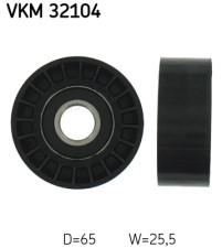 VKM 32104 Vratná/vodiaca kladka rebrovaného klinového remeňa SKF