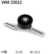 VKM 33012 Napínacia kladka rebrovaného klinového remeňa SKF