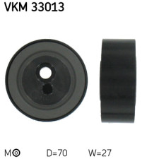 VKM 33013 Napínacia kladka rebrovaného klinového remeňa SKF