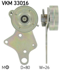 VKM 33016 Napínacia kladka rebrovaného klinového remeňa SKF