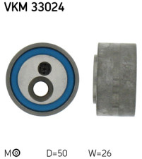 VKM 33024 Napínacia kladka rebrovaného klinového remeňa SKF