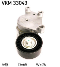 VKM 33043 Napínacia kladka rebrovaného klinového remeňa SKF